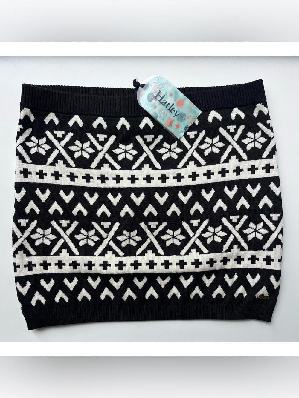 HATLEY Nordic ski sweater skirt NWT sz S